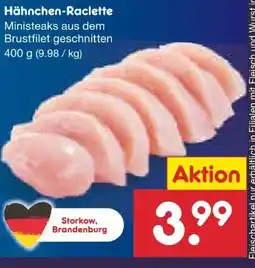 Netto Marken-Discount Hähnchen Raclette Angebot