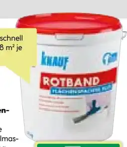 BayWa Knauf Rotband Flächenspachtel Plus Angebot