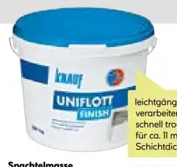 BayWa Knauf Spachtelmasse Uniflott Finish Angebot