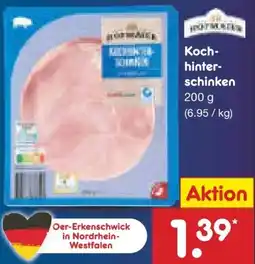 Netto Marken-Discount Hofmaier Kochhinterschinken Angebot