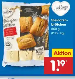 Netto Marken-Discount Lieblings Steinofenbrötchen Angebot