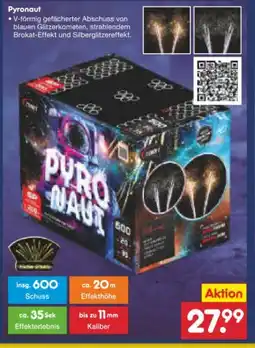 Netto Marken-Discount Comet Feuerwerk Feuerwerksbatterie Pyronaut Angebot