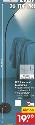 Netto Marken-Discount Star-Q LED-Stehlampe Angebot