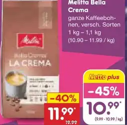 Netto Marken-Discount Melitta BellaCrema La Crema Angebot