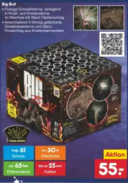 Netto Marken-Discount Comet Feuerwerk Big Bull Angebot