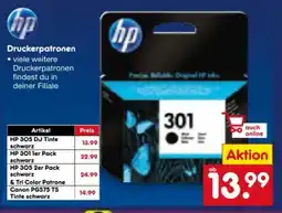 Netto Marken-Discount Hewlett Packard (HP) Druckerpatronen Angebot