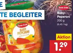 Netto Marken-Discount Beste Ernte Baby-Peperoni Angebot
