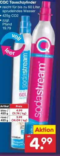 Netto Marken-Discount Sodastream CO2- Tauschzylinder Alcojet Angebot