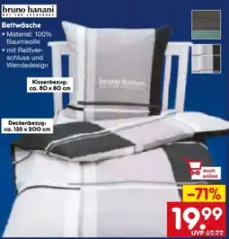 Netto Marken-Discount Bruno Banani Bettwäsche Angebot