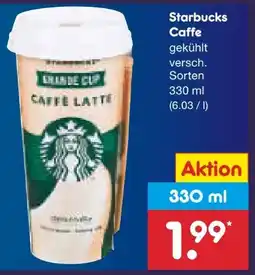 Netto Marken-Discount Starbucks Kaffeedrink Angebot