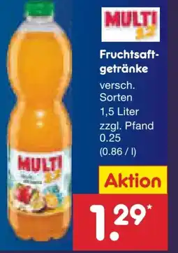 Netto Marken-Discount Multi12 Fruchtsaftgetränk Angebot