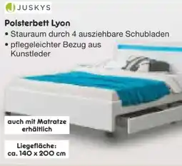 Netto Marken-Discount Juskys Polsterbett Lyon Angebot