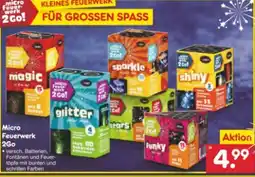 Netto Marken-Discount Comet Feuerwerk Microfeuerwerk 2 Go! Angebot