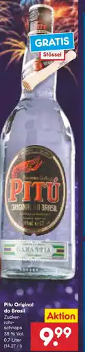 Netto Marken-Discount Pitú Original Cachaça do Brasil Angebot