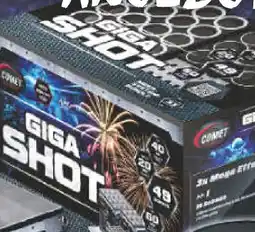 Netto Marken-Discount Comet Feuerwerk Giga Shot Angebot