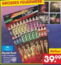 Netto Marken-Discount Comet Feuerwerk Rocket Rush Angebot