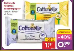 Netto Marken-Discount Cottonelle Feuchtes Toilettenpapier Angebot