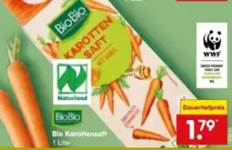 Netto Marken-Discount BioBio Bio-Karottensaft Angebot