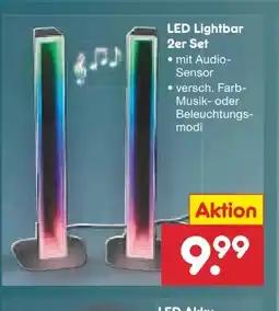 Netto Marken-Discount LED Lightbar Set Angebot