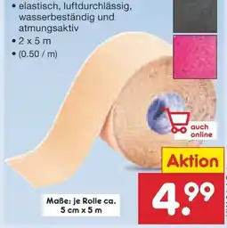 Netto Marken-Discount Dittmann Health Kinesiologietapes 2er Pack Angebot
