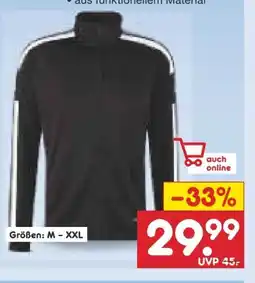 Netto Marken-Discount Adidas Herren Trainingsjacke Squadra Angebot