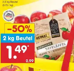 Netto Marken-Discount Heimat Äpfel Angebot