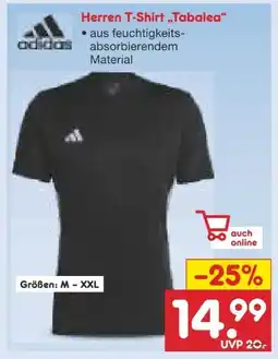 Netto Marken-Discount Adidas Herren T-Shirt Tabalea Angebot
