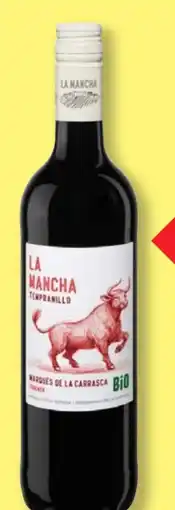 Lidl Bio La Mancha Marqués de La Carrasca Tempranillo Angebot