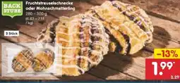 Netto Marken-Discount Netto Backstube Frucht-Streuselschnecke Angebot