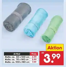 Netto Marken-Discount Dekor Universalhandtuch Angebot