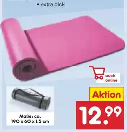 Netto Marken-Discount Spirit of Colours Fitnessmatte Angebot