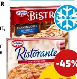 PENNY Dr. Oetker Bistro Flammkuchen Elsässer Art Angebot