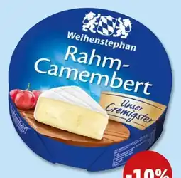 PENNY Weihenstephan Rahm-Camembert Angebot