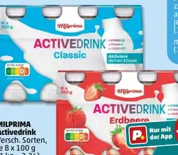 PENNY Milprima Activedrink Erdbeere Angebot