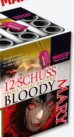 PENNY Weco Feuerwerk Bloody Mary Angebot