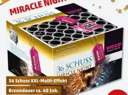 PENNY Weco Feuerwerk Miracle Night Angebot