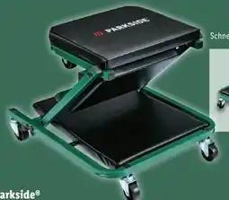 Lidl Parkside Montagerollbrett und Werkstatthocker Angebot