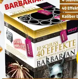 PENNY Weco Feuerwerk Barbarian Angebot