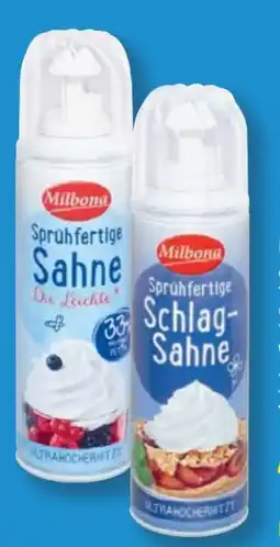 Lidl Milbona Sprühfertige Sahne Angebot