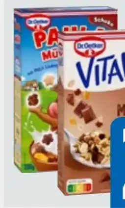 Edeka Xpress Dr. Oetker Vitalis Müsli Angebot