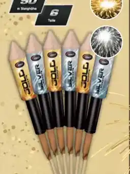 E-Center Comet Feuerwerk Gold & Silver Rockets Angebot