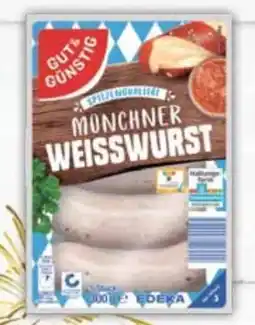 E-Center Gut & Günstig Münchner Weisswurst Angebot