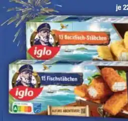 E-Center Iglo Fischstäbchen Angebot