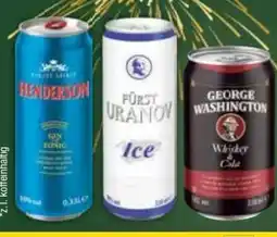 E-Center Fürst Uranov Mixgetränk Ice Angebot