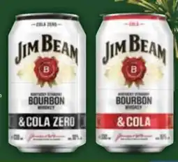E-Center Jim Beam Bourbon Whiskey & Cola Angebot
