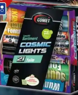 Edeka Comet Feuerwerk Cosmic Lights Fontänensortiment Angebot