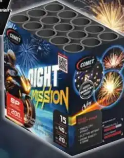 Edeka Comet Feuerwerk Feuerwerksbatterie Night Mission Angebot