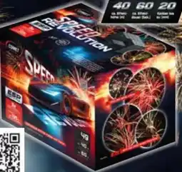 Edeka Comet Feuerwerk Speed Revolution Batterie Angebot