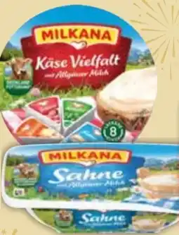 Edeka Milkana Käse Vielfalt Angebot