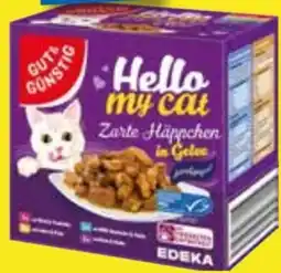 Edeka Gut & Günstig Hello my Cat Katzennahrung Angebot